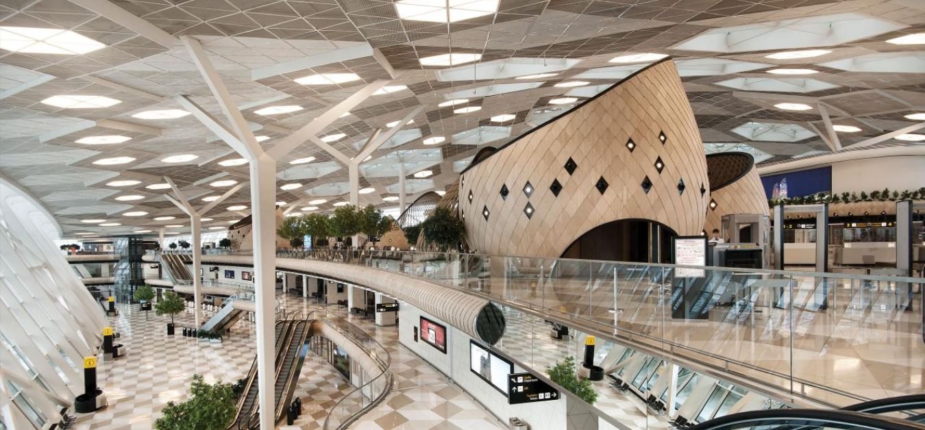 KLM Airlines GYD Terminal